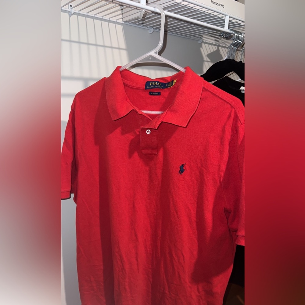 Men’s Red Polo Shirt